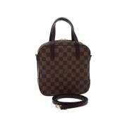 Pre-owned Brunt lerret Louis Vuitton Spontini