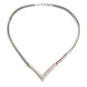 Pre-owned Dior halskjede i sølvmetall