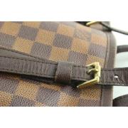 Pre-owned Brunt skinn Louis Vuitton veske