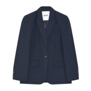 Klisk Sort Gabardine Blazer