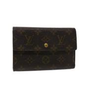 Brun Lerret Louis Vuitton Lommebok