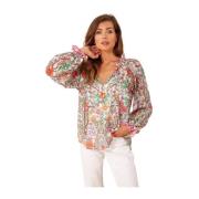 Vasket Voile Bluse