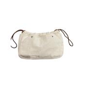 Pre-owned Beige bomull Hermes veske