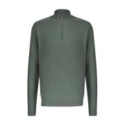 Smaragdgrønn Half-Zip Genser