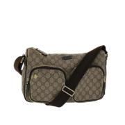 Pre-owned Beige skinn Gucci skulderveske