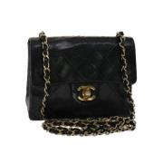 Pre-owned Svart skinn Chanel Flap Bag