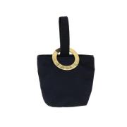 Pre-owned Navy Canvas Celine veske