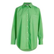 1985 Collection Oversized Poplin Shirt - Spring Lime
