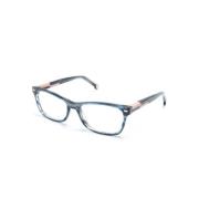 Blå Optiske Briller for Moderne Kvinner