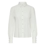 Hvit Blonde Skjorte for Kvinner