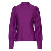 Moderne Twist Langarmet Bluse