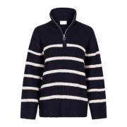 Nevena Stripe Genser 156101 Navy