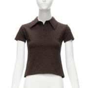 Pre-owned Brunt stoff Fendi Top