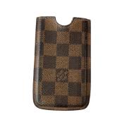 Vintage Brun Skinn Louis Vuitton-veske