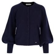 AVA Cashmere Cardigan MED Puffermer