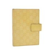 Pre-owned Gult skinn Gucci Agenda