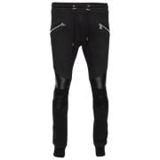 Pre-owned Svart bomull Balmain bukser