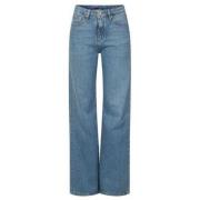 Jasmine Straight Leg Jeans - Lyseblå