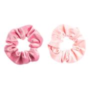 Velvet Scrunchie Ballerina Rose