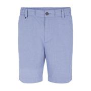 Blå Boss Black Kane Slim-Fit Shorts Cotton Blend Shorts