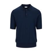 Knitted Short Sleeve Polo Overdeler