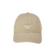 Sporty Beige Cap med Steindetaljer