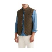 Teddy vatterte vest oliven