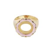 Lilla Gull Moss Ring