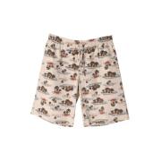 Flerfarget bomull Bottega Veneta shorts