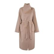 Tidløs Ana Wool Coat - Sand