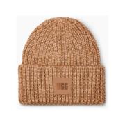 Chunky Rib Beanie med Logo