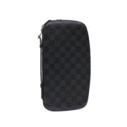 Pre-owned Svart lerret Louis Vuitton-sak