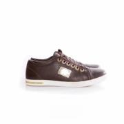 Pre-owned Brunt skinn Dolce ; Gabbana joggesko