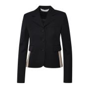 Sort ullblandet blazer