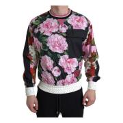 Blomstermønstret Crewneck Sweater