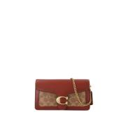 Kjede Clutch Crossbody - Tan Rust