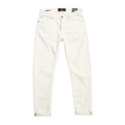 Hvit Blue De Genes Vinci Color Jeans Bukse