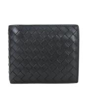 Pre-owned Svart skinn Bottega Veneta lommebok