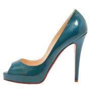 Pre-owned Bla skinn Christian Louboutin haeler