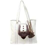 Pre-owned Dolce & Gabbana Tote i hvitt skinn