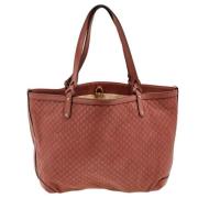 Pre-owned Oransje Gucci-tote i skinn