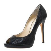 Pre-owned Svart stoff Jimmy Choo haeler