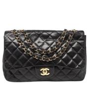 Pre-owned Svart skinn Chanel Flap Bag