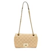 Pre-owned Beige skinn Michael Kors skulderveske