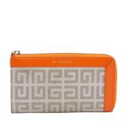 Pre-owned Oransje skinn Givenchy lommebok