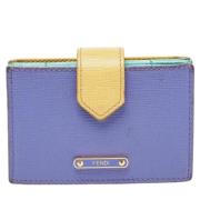 Pre-owned Flerfarget skinn Fendi lommebok