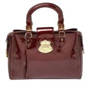 Pre-owned Burgunder Laer Louis Vuitton Melrose