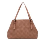 Pre-owned Brunt skinn Bottega Veneta Tote