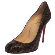 Pre-owned Svart stoff Christian Louboutin haeler