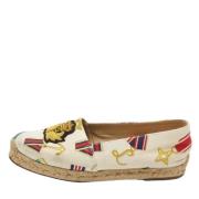 Pre-owned Flerfarget lerret Christian Louboutin Flats